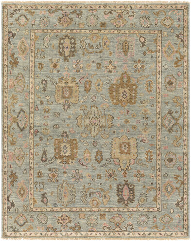 Biscayne 108 X 72 inch Peach Rug in 6 X 9, Rectangle