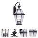 Georgetown 4 Light 30 inch Black Extra Large Outdoor Wall Lantern