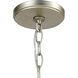 McSherrystown 4 Light 17 inch Aged Silver Pendant Ceiling Light