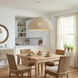 Breanne 4 Light 35 inch Vintage White Pendant Ceiling Light