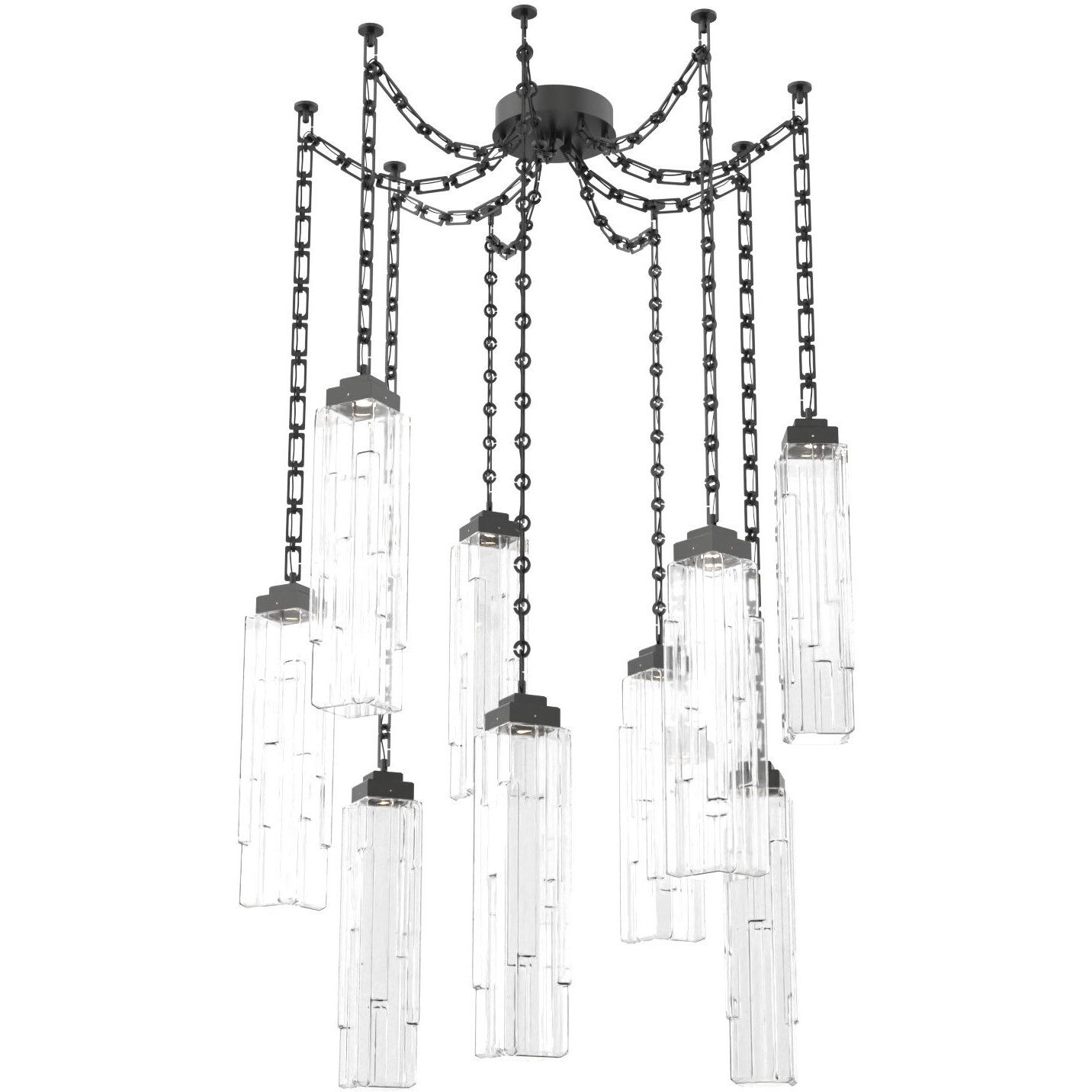 Ledgestone 9 Light 13.50 inch Pendant