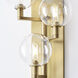 Sean Lavin Gambit LED 8.3 inch Aged Brass Wall Light in LED 90 CRI 2700K, Triple