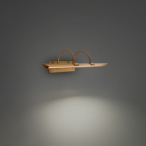 Ansel Indoor Wall Lighting in 2700K, Aged Brass