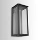 Hunt LED 36 inch Black Outdoor Wall Lantern