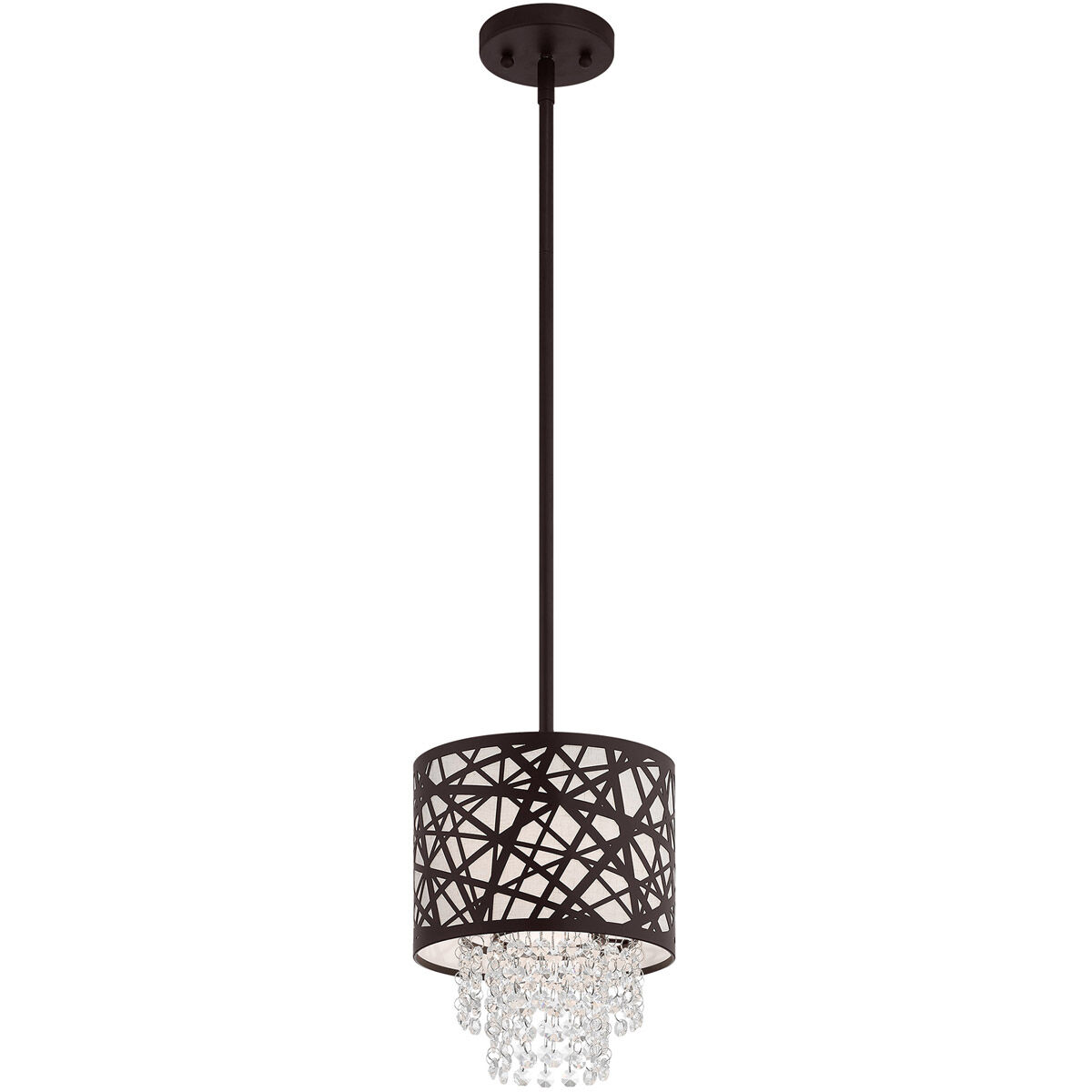 Allendale 1 Light 8 inch Bronze Mini Pendant Ceiling Light