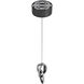 Circa LED 6 inch Black Pendant Ceiling Light