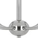 Maxton 6 Light 26 inch Chrome Chandelier Ceiling Light, Candelabra Style