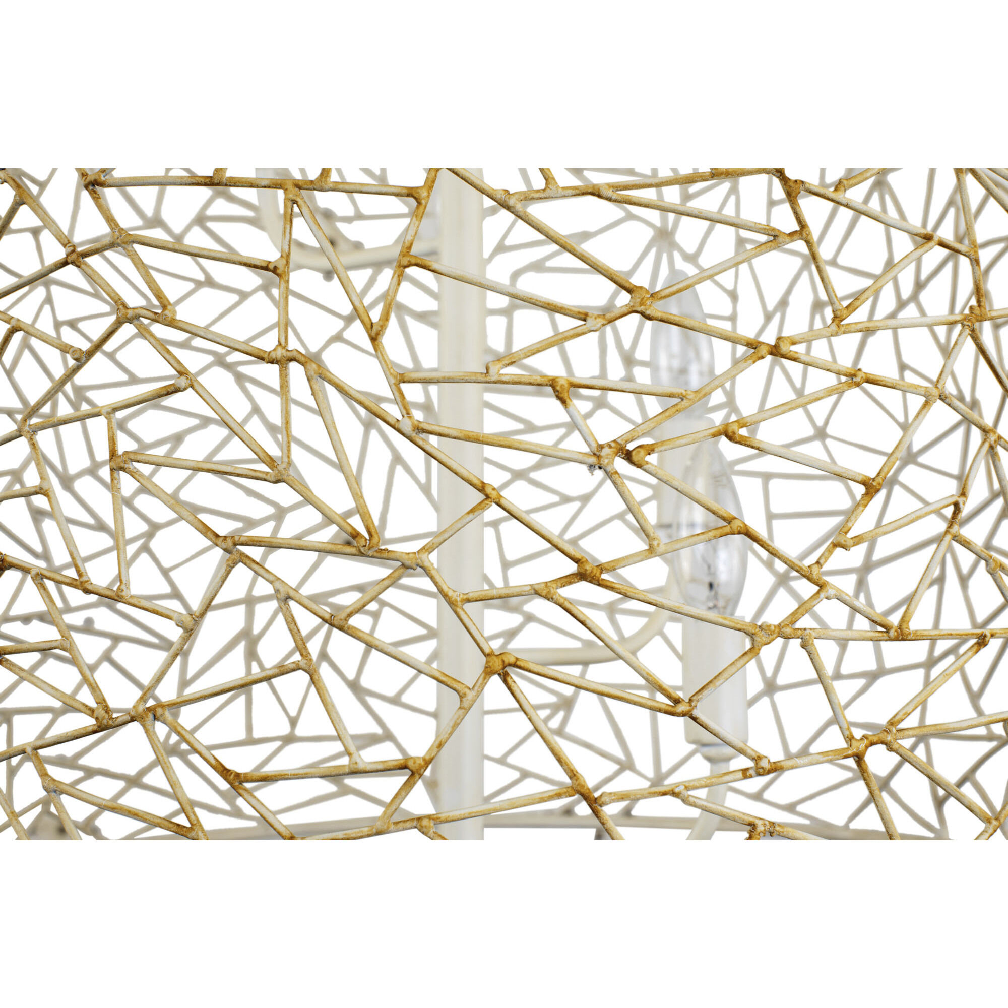 Cayman 6 Light 20 inch Country White Foyer Pendant Ceiling Light