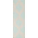 Frontier 96 X 30 inch Mint, Khaki Rug