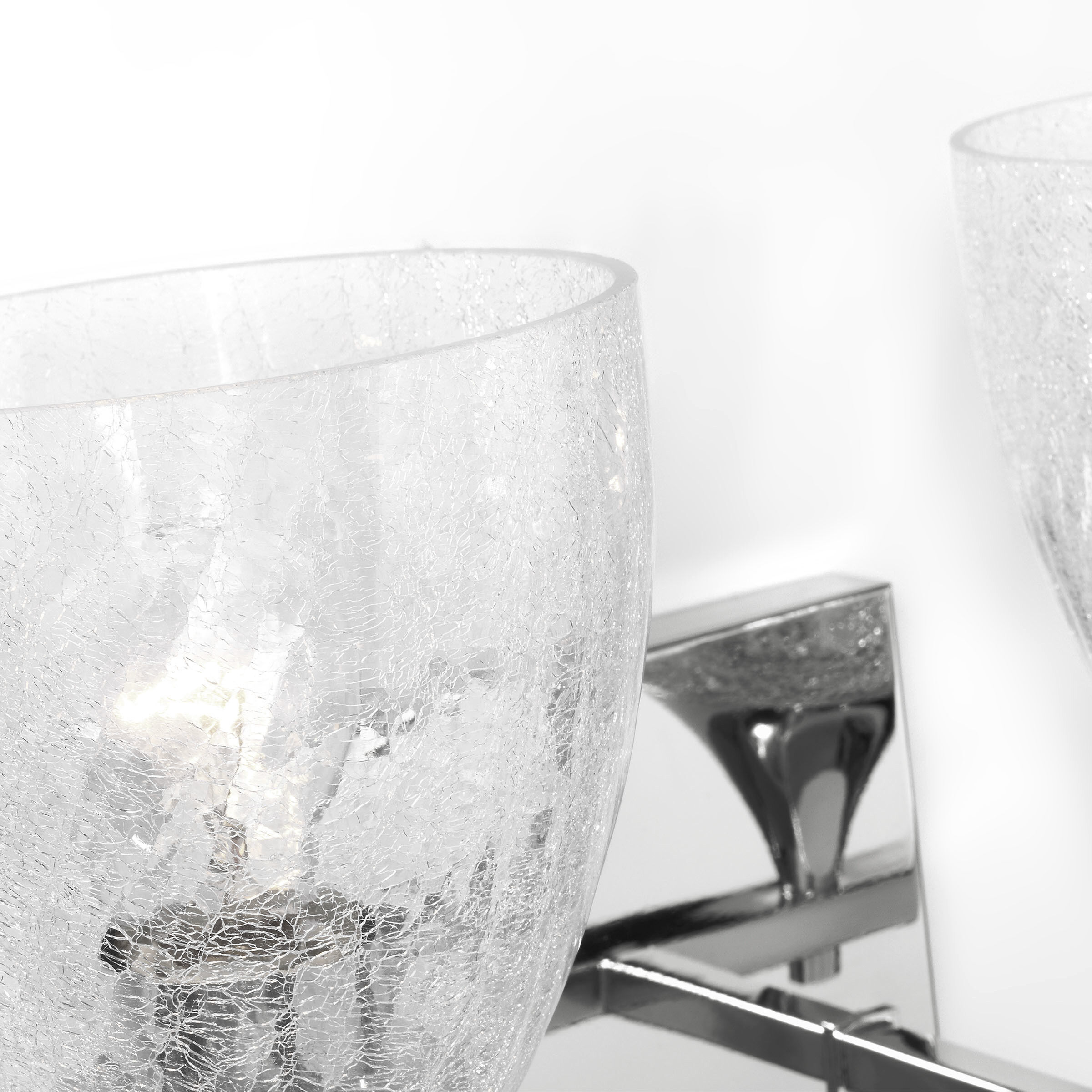 Drew & Jonathan Toffino 4 Light 36 inch Chrome Vanity Light Wall Light