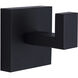 Bishop 2 inch Black Robe Hook