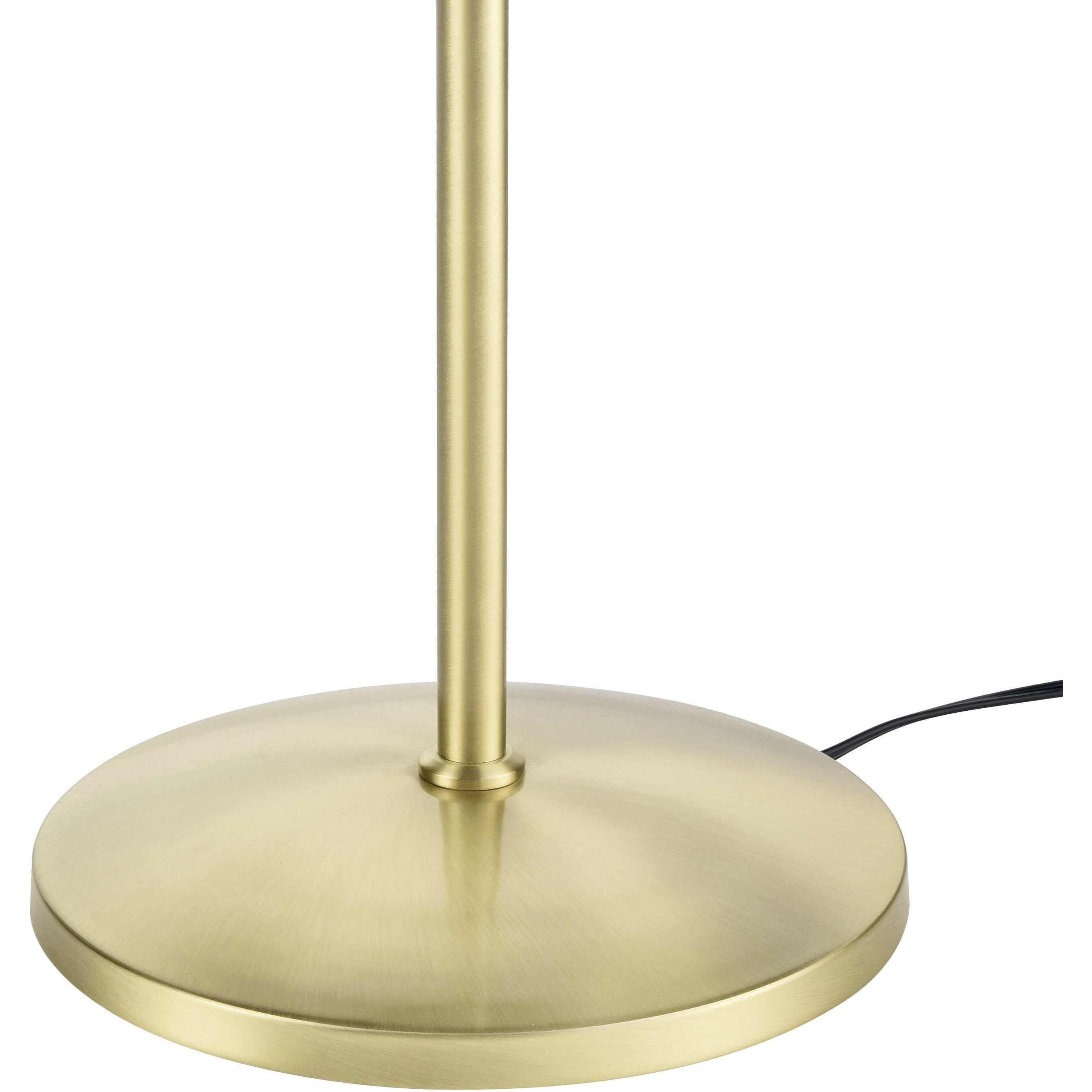 Dessau Flex 42 inch 13.00 watt Santin Brass Swing Arm Floor Lamp Portable Light