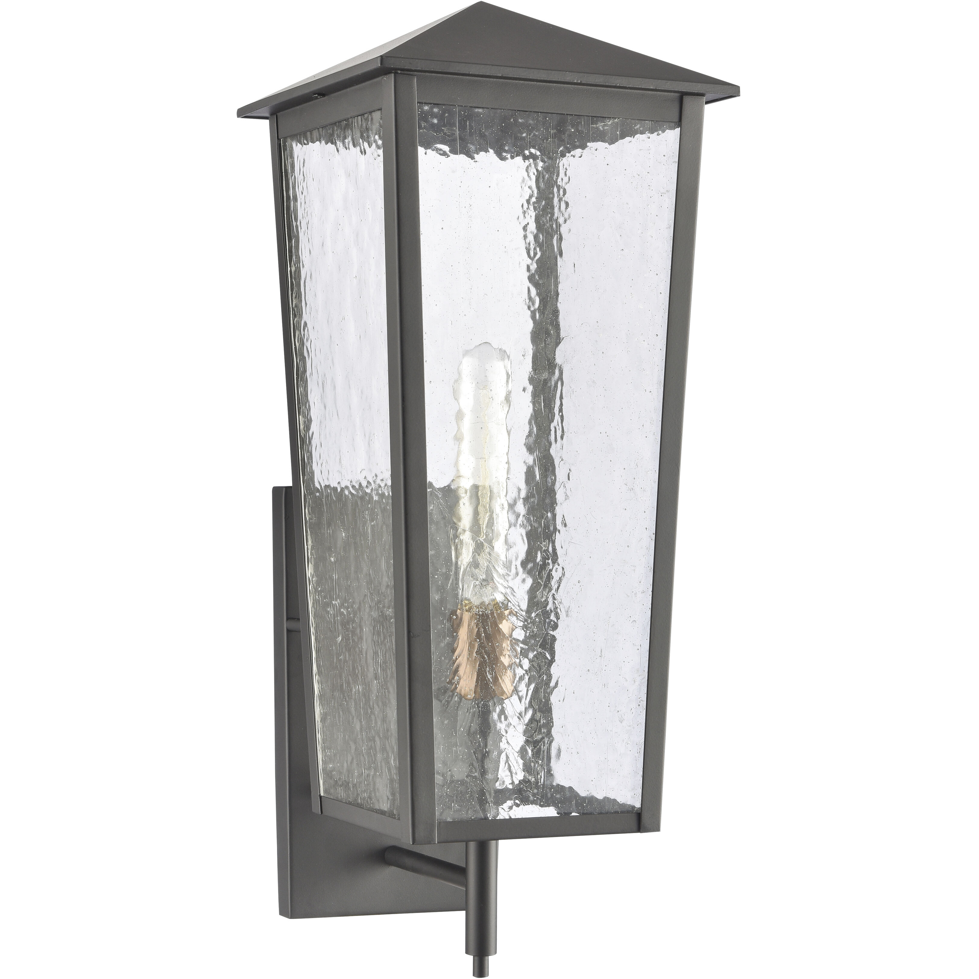 Marquis 1 Light 23 inch Matte Black Outdoor Sconce