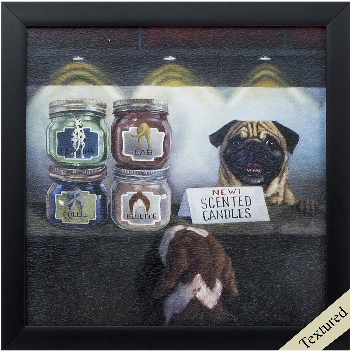 Animals 11 X 11 inch Non-Glass Framed Art, Propac