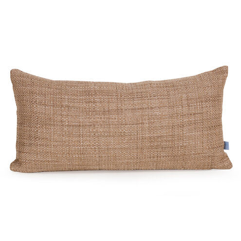 Coco 22 X 6 inch Stone Brown Pillow