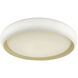 Euphoria LED 18.1 inch White Flush Mount Ceiling Light