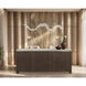 Boden White / Chocolate Kitchen Island