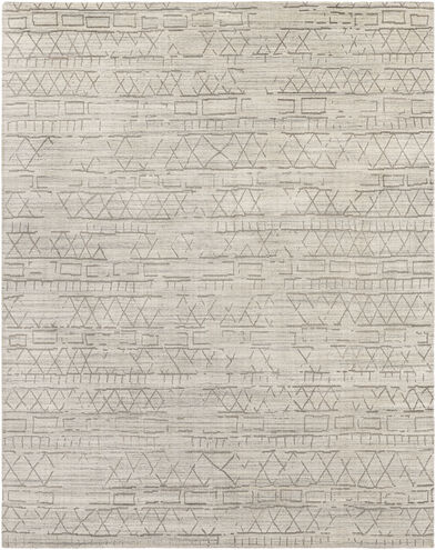 Pokhara 120 X 96 inch Taupe Rug in 8 x 10, Rectangle