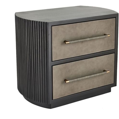 Eastchester 30 X 24 inch Ebony Side Table