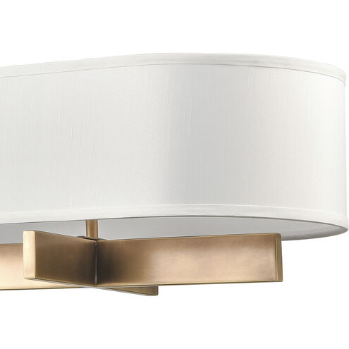 Murtha 4 Light 42 inch Natural Brass Linear Chandelier Ceiling Light