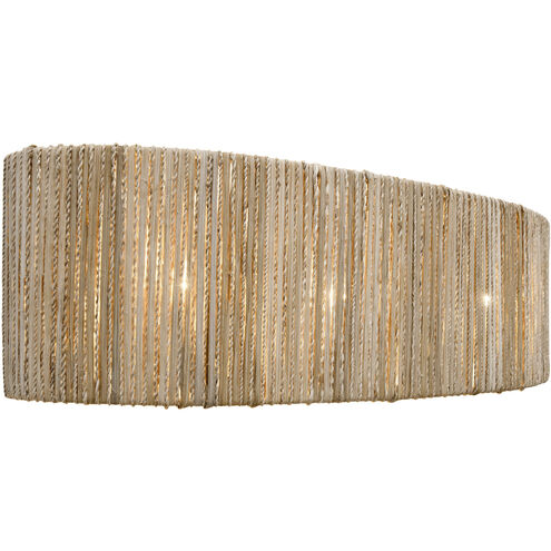 Jacob's Ladder 3 Light 25.5 inch French Gold Vanity Light Wall Light, Smithsonian Collaboration