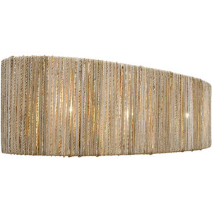 Jacob's Ladder 3 Light 25.5 inch French Gold Vanity Light Wall Light, Smithsonian Collaboration