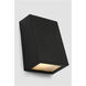 Sean Lavin Kakudo LED 7.5 inch Textured Black Outdoor Wall Lantern