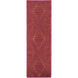 Tulemola 96 X 30 inch Bright Purple, Camel, Dark Purple Rug