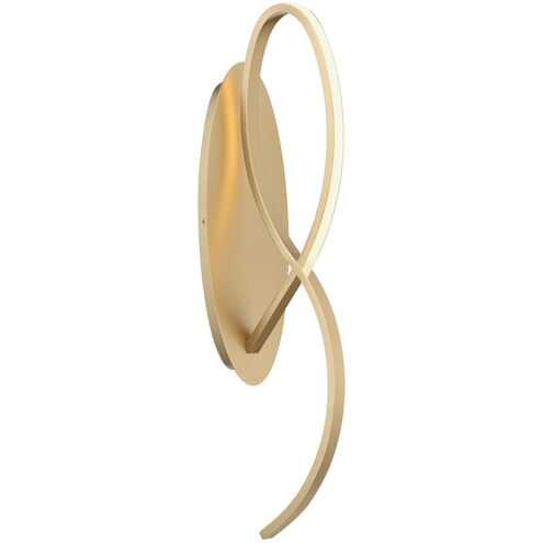 George Kovacs Astor By Robin Baron LED 6 inch Brass Wall Sconce Wall Light P5432-697-L - Open Box