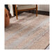 Venezia 87 X 61 inch Camel/Dark Brown/Beige/Medium Gray Rugs, Rectangle