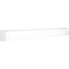 Linear Fluorescent Bath 1 Light 48 inch White Bath Vanity Wall Light