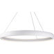 Halo LED 71.63 inch White Pendant Ceiling Light