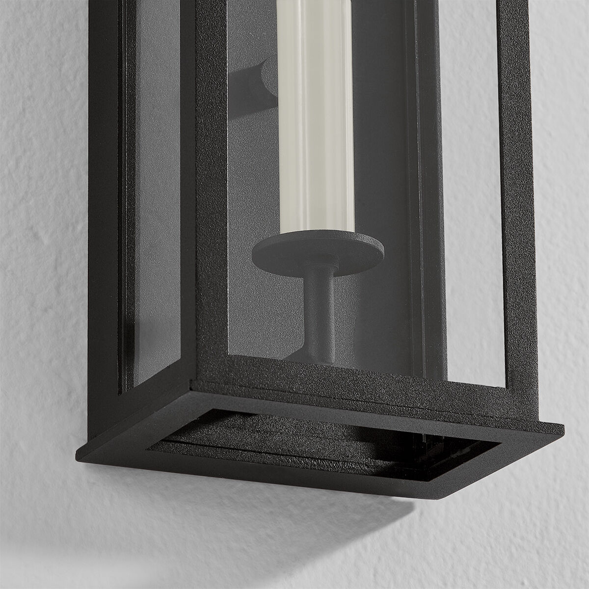 Gridley 1 Light 5.5 inch Textured Black ADA Wall Sconce Wall Light