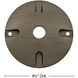 Hardy Island Matte Bronze Junction Box Cover