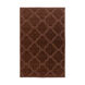Central Park 168 X 27 inch Dark Brown Indoor Runner, Runner