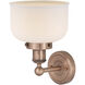 Bell Sconce Wall Light in Antique Copper, Matte White