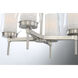 Manchester 8 Light 30 inch Satin Nickel Chandelier Ceiling Light