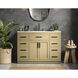 Alden 48 X 35 inch Honey Brown Bathroom Vanity Cabinet