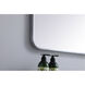 Evermore 32 X 24 inch Silver Mirror