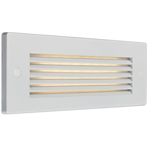 Step 2 2.6 watt White Step Light in Horizontal Louver