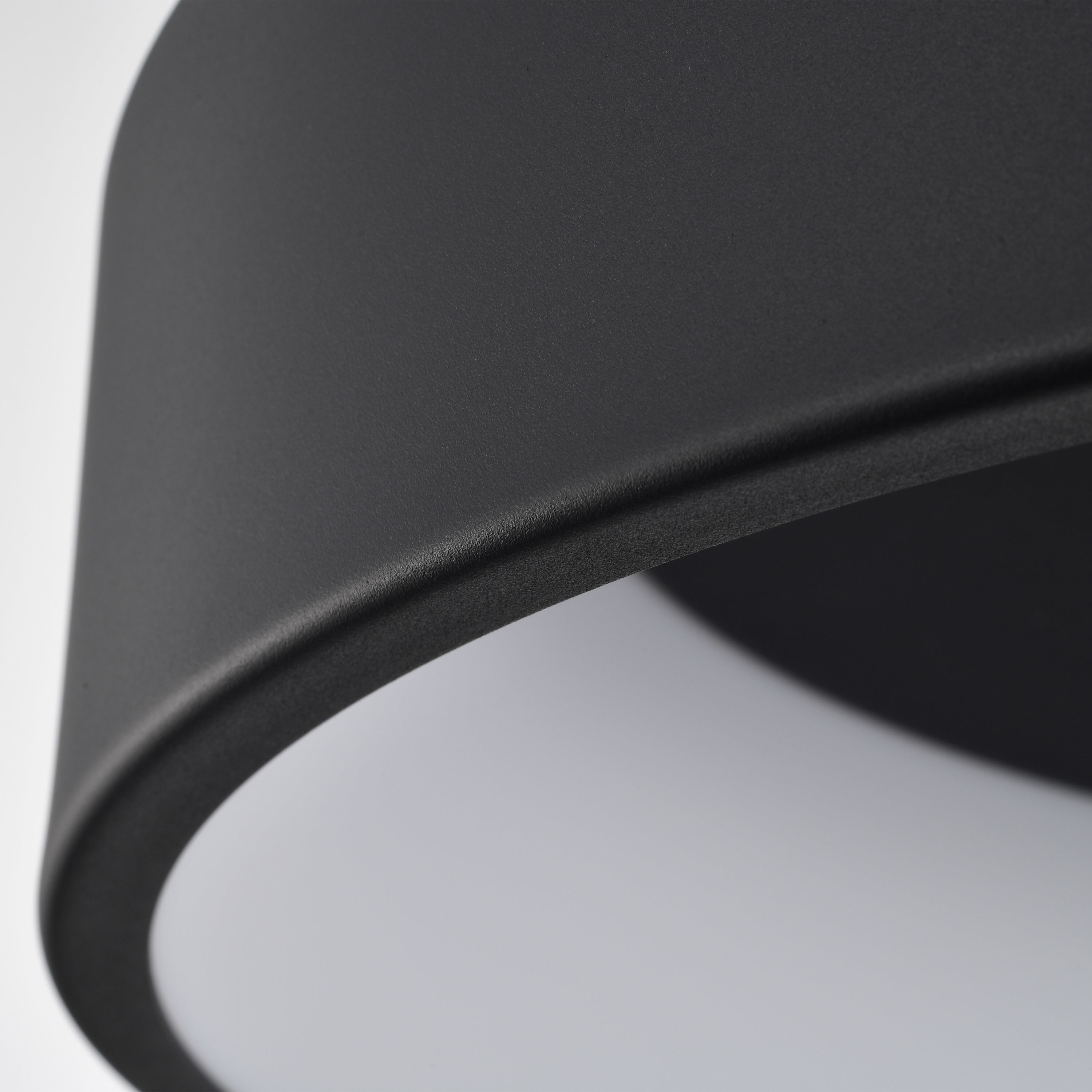 Orbit LED 23 inch Black Flush Mount Ceiling Light