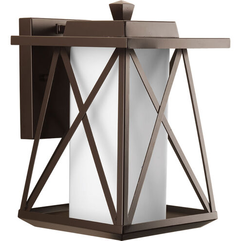 Scope 1 Light 13 inch Antique Bronze Outdoor Wall Lantern