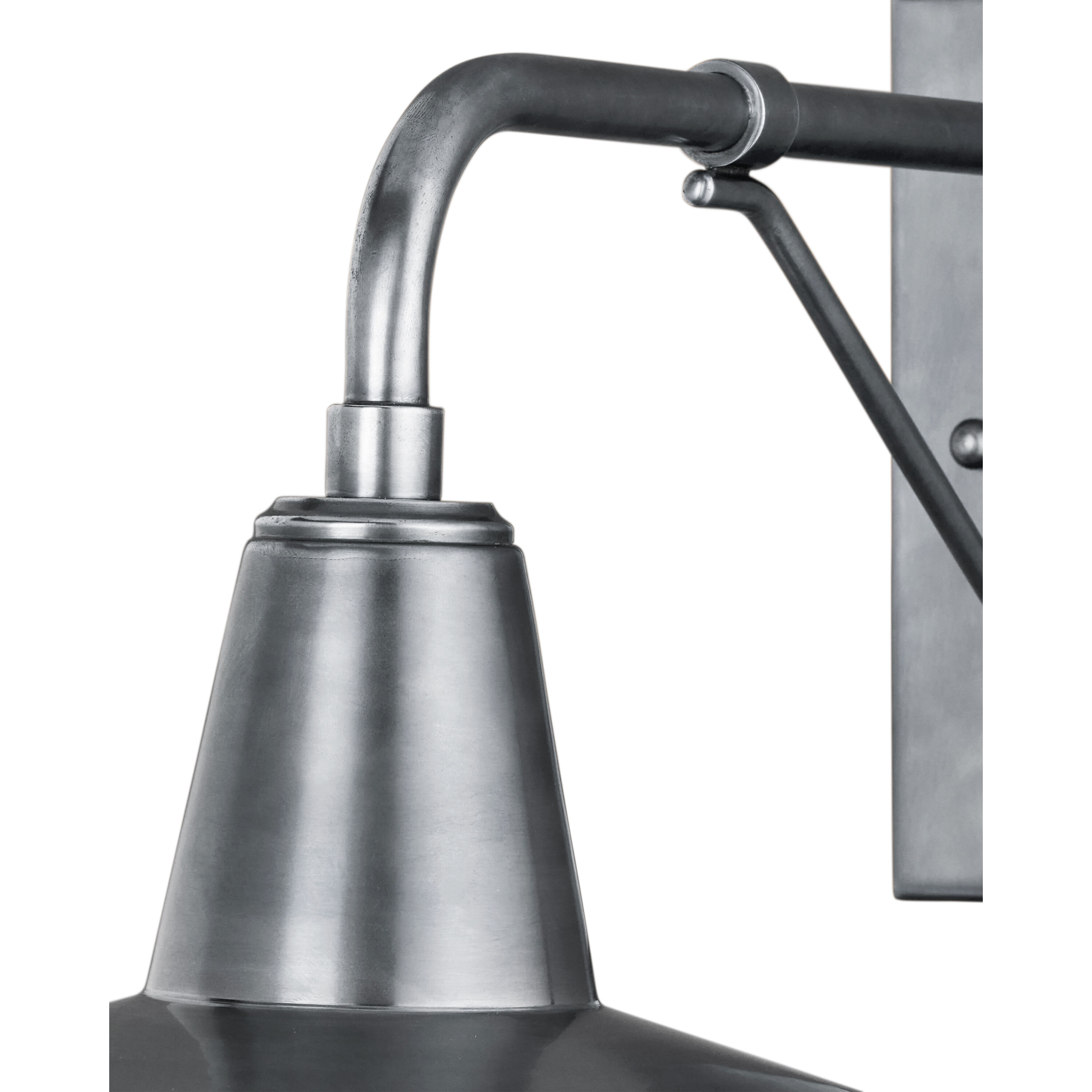 Mariner 1 Light 10.5 inch Antique Silver Outdoor Wall Sconce