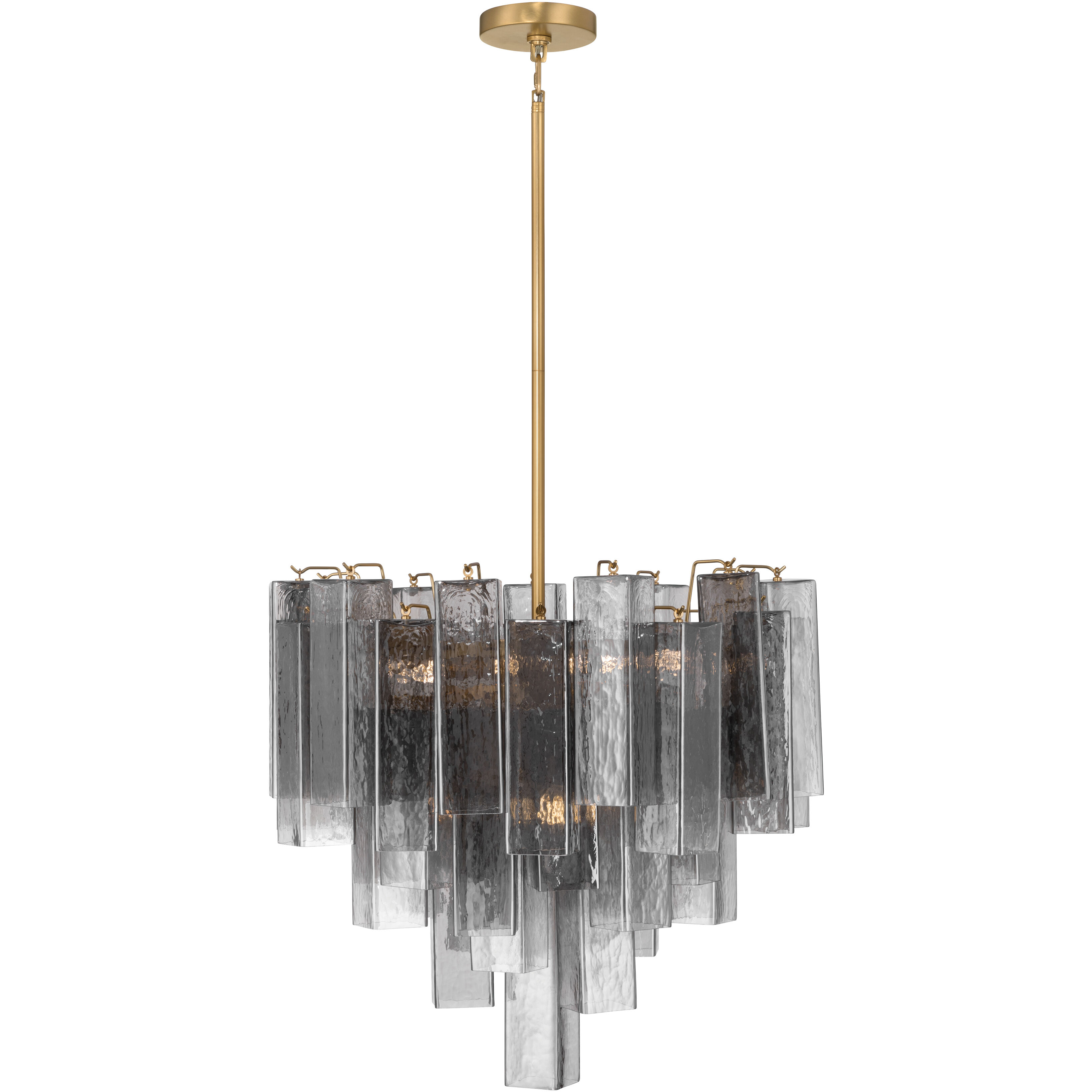 Torvento 9 Light 25.25 inch Legacy Brass Pendant Ceiling Light
