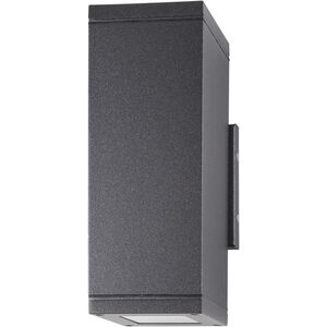 Verona LED 10 inch Anthracite Outdoor Wall