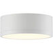 Beat LED 7 inch White Flush Mount Ceiling Light