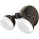 Daniel LED 6 inch Bronze Outdoor Wall Sconce