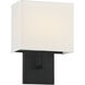 Sconces LED 7.75 inch Coal Wall Sconnce Wall Light