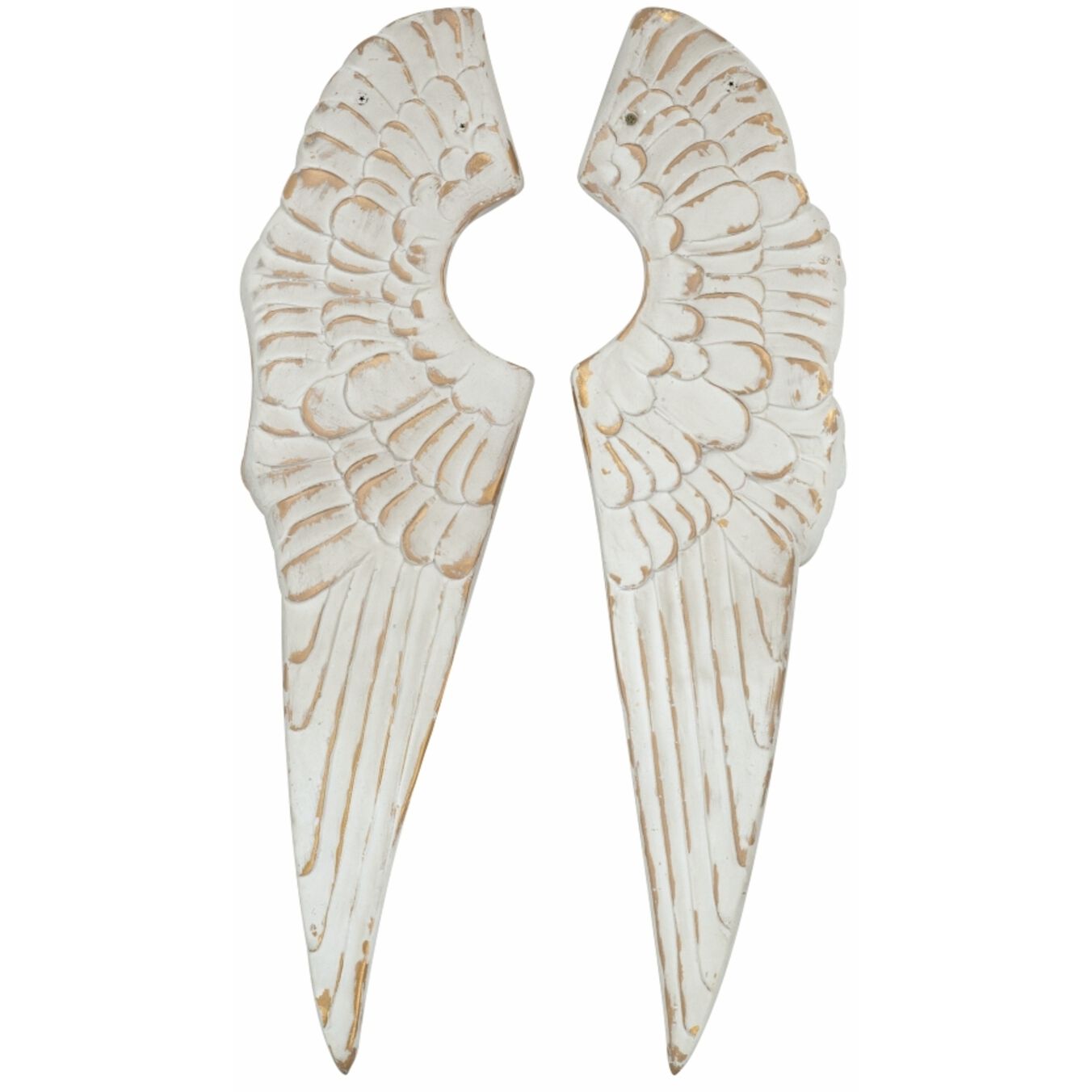 Soar White and Gold Wall Décor