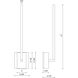 Pandora Wall Sconce Wall Light in Black